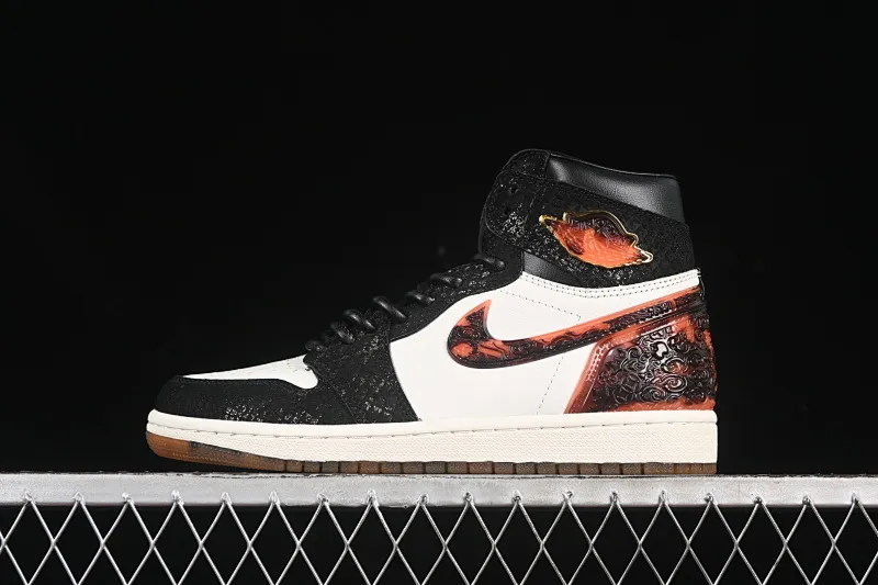All categories Air Jordan Jordan series basketball shoes Air Jordan 1 High Air Jordan 1 High Retro OG "CNY" AJ1 Joe 1 Year of the Snake theme Xuanwu high-top basketball shoes IB3165-091